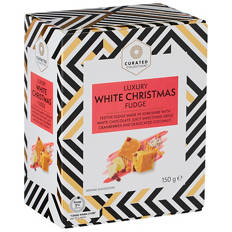 White Christmas Luxury Fudge 150g