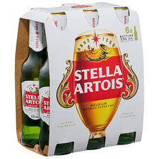 Stella Artois Lager 6 Pack