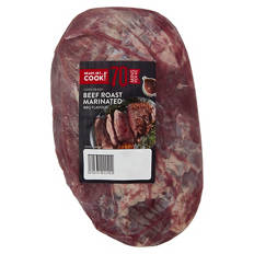 Marinated BBQ Roast Beef