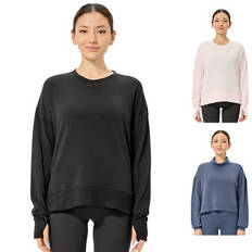 Women's Sweat Crew Neck Top