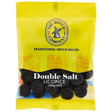 Double Salted Liquorice 100g