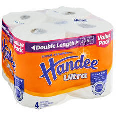 Paper Towel Double Length 4 Pack