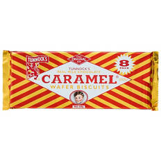 Caramel Wafer Biscuits 8 Pack 240g