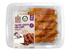 Mini RSPCA Approved Chicken Yakitori Kebabs 12 Pack 500g