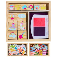 Wooden Stamps or Magnets