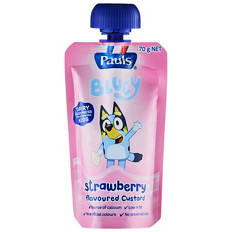 Strawberry Custard Pouch 70g