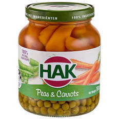 Peas and Carrots 350g