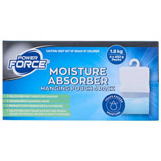 Moisture Absorber Hanging Pouch 4 Pack