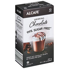 99% Sugar Free Hot Chocolate Sachets 10 Pack 200g