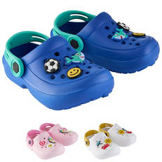 Children's Clogs with Badges