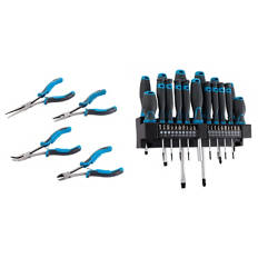 Screwdriver Set 37pc or Long Mini Plier Set 4pc