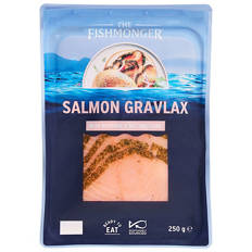 Salmon Gravalax with Mustard & Dill Sauce 250g