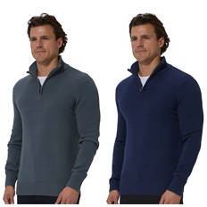 Mens Quarter Zip Top