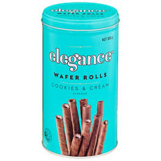 Wafer Rolls Cookies & Cream 350g