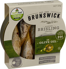 Olive Oil Brisling Sardines 120g