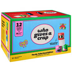 Mr Toilet Head Toilet Tissue 12 Pack