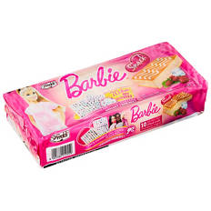 Barbie Snack Cake 10 Pack 250g