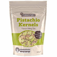 Premium Baking Nuts Pistachio Kernels 100g