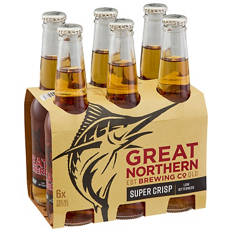 Super Crisp Lager 6x330ml