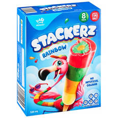 Stackerz Rainbow 8 Pack 530ml