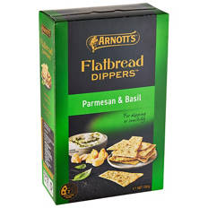 Parmesan & Basil Flatbread Dippers 130g