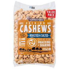 Cashews Roasted & Salted 1kg