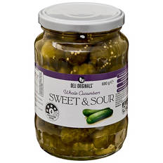 Sweet & Sour Cucumbers 680g