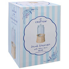 CROFTON, Drinks Dispenser Coasta, WithRattanStand