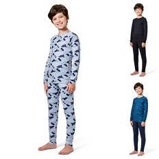 Children's Ski Thermal Underwear 2 Piece Set