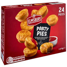 Party Pies 24 Pack 1.12kg