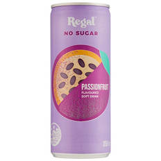 Raspberry Flavoured Soft Drink No Sugar 6 Pack 250ml