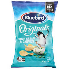 Sour Cream & Chives Chips 150g
