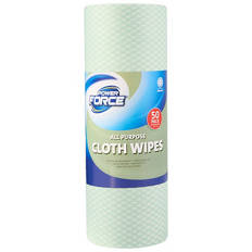 Cloth Wipes on a Roll 50 Pack