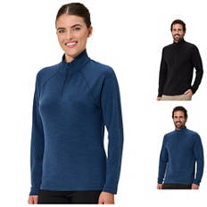 Adult's Merino Quarter or Full Zip Top