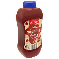 Strawberry Ice Cream Topping 605g