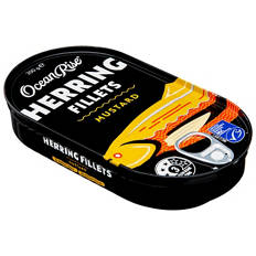 Herring Fillets in Mustard Sauce 200g