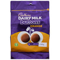 Dairy Milk Orange Buttons 85g