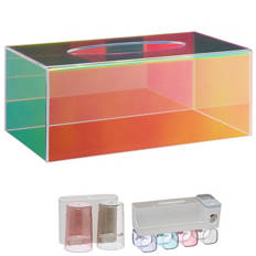 Toothbrush Holder or Tissue Box Cover