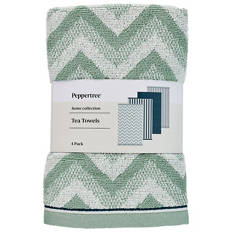 Terry Tea Towels 4 Pack