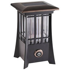 Solar Patio Lantern with Bug Zapper