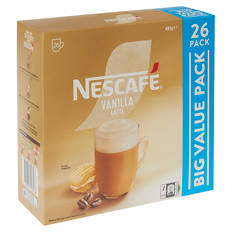 Vanilla Latte Sachets 26 Pack 481g