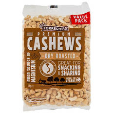 Dry Roasted Cashews 1kg
