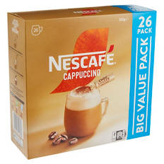 Coffee Sachets Cappuccino 26 Pack 332g