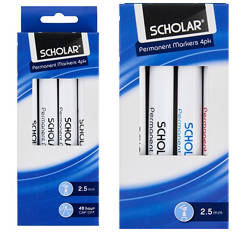 Permanent Markers 4pk