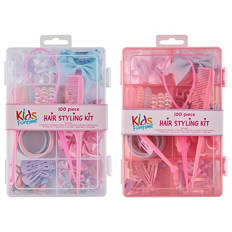 Kids Hair Styling Kit 100 Piece
