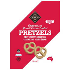 Chocolate Coated Pretzels 300g- 400g Caramel Cookie