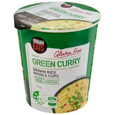 Brown Rice Noodle Cup Green Curry 70g