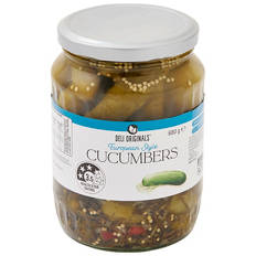 European Style Pickled Cucumbers 680g