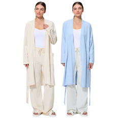 Australian Cotton Blend Knit Robe