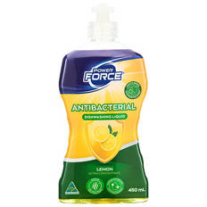 Power Soak Dishwashing Liquid Lemon Antibacterial 450ml